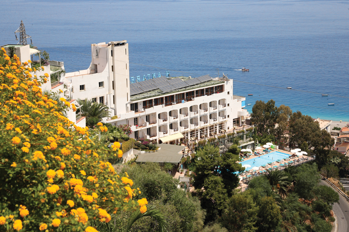 Panoramic view Hotel Antares 